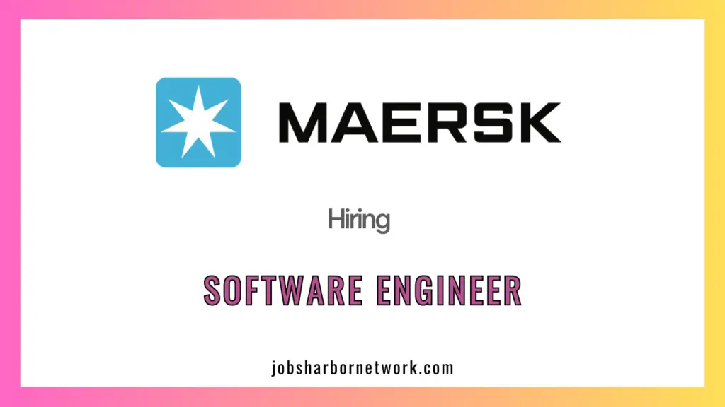maersk career opportunity
