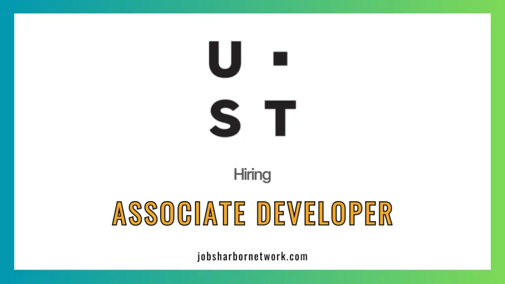 UST company career job opening