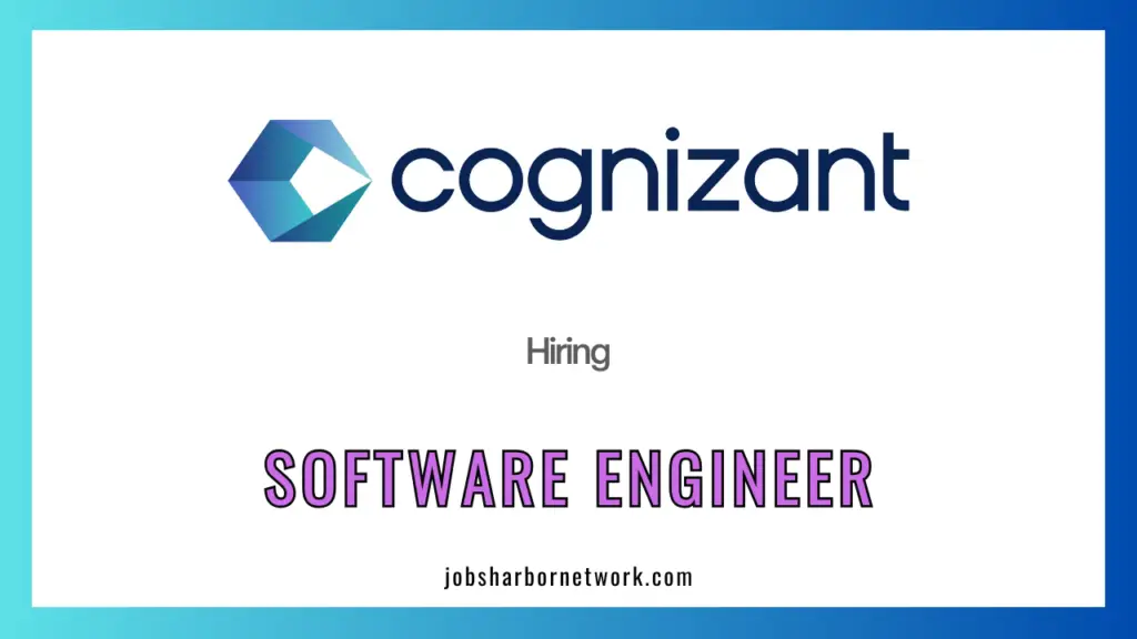 cognizant career job opening
